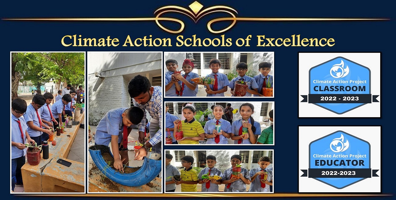 Our School was among the top 250 Climate Action Project Schools of Excellence