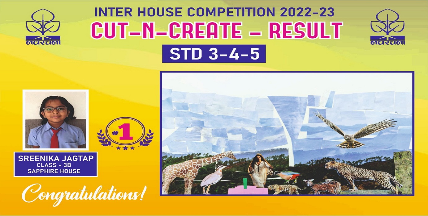 CUT-N-CREATE- Inter House Competition